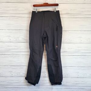 Mountain Hardwear Conduit  Dark Gray Ski  Snkwboard Pants Womens Size 8
